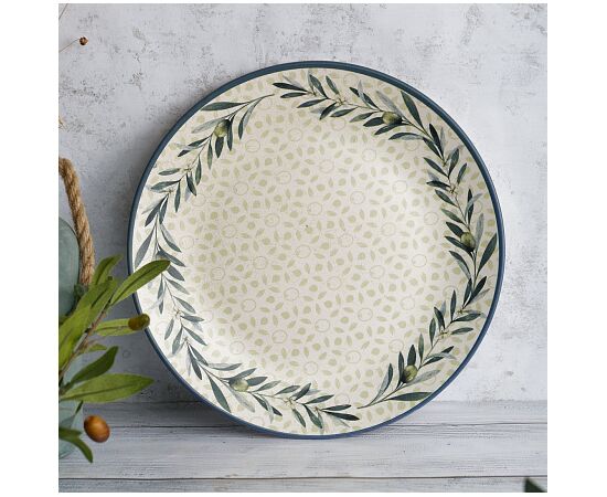Тарелка обеденная OLIVE 25см