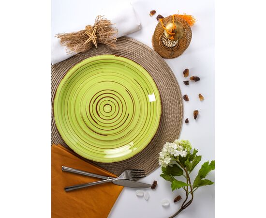 Тарелка обеденная 26см LEMONGRASS DMD011, изображение 3 Тарелка обеденная 26см LEMONGRASS DMD011, изображение 3