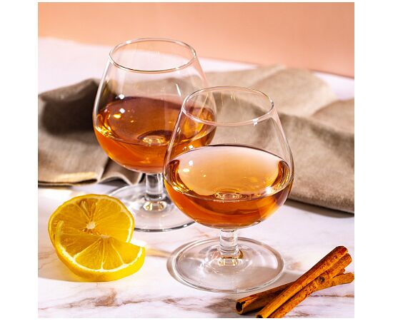 Набор бокалов для коньяка 250мл*4шт ВРЕМЯ ДЕГУСТАЦИЙ P9243