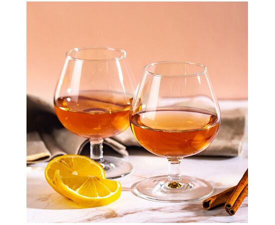 Набор бокалов для коньяка 250мл*4шт ВРЕМЯ ДЕГУСТАЦИЙ P9243, изображение 4