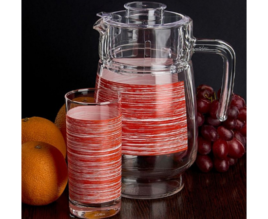 Набор питьевой 7пр БРАШМАНИЯ РЕД P7452