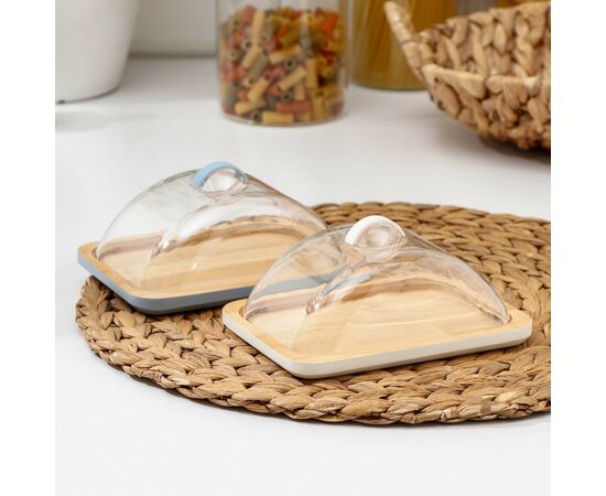 Масленка "Heaven" 15,5х11,5х7 см, цвет МИКС  6937734, изображение 3