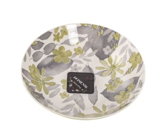 Тарелка суповая BLOOMING зеленая 20см Тарелка суповая BLOOMING зеленая 20см