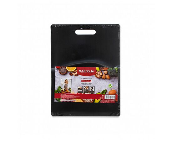 Доска разделочная MARBLE Black 36.5х27.5см ABX147, изображение 2