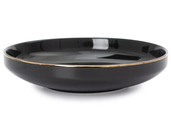Тарелка суповая BLACK GOLD 19см Тарелка суповая BLACK GOLD 19см