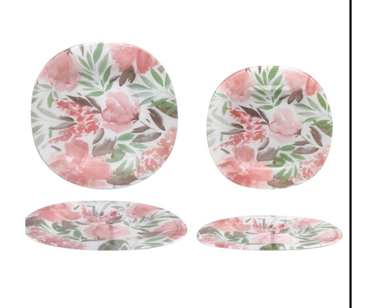 Тарелка обеденная 26см FLOWERPAD ROSE V1322, изображение 2