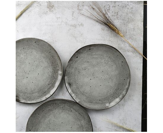 Тарелка обеденная 26см STONE DARK TDP574, изображение 3