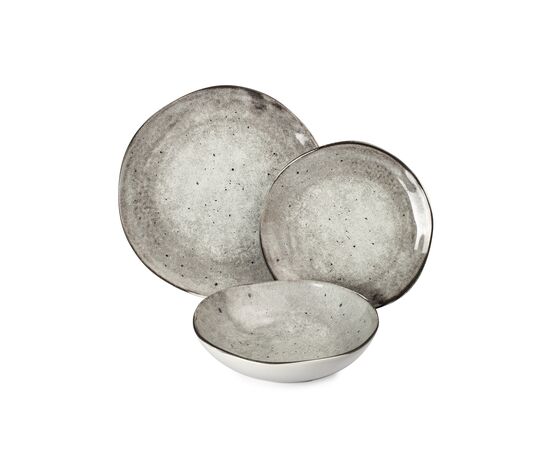 Тарелка обеденная 26см STONE DARK TDP574, изображение 11