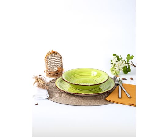 Тарелка суповая 21см LEMONGRASS DMD013, изображение 4 Тарелка суповая 21см LEMONGRASS DMD013, изображение 4