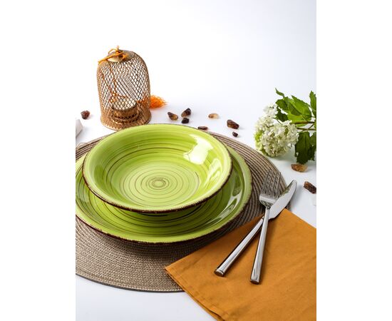 Тарелка суповая 21см LEMONGRASS DMD013, изображение 3 Тарелка суповая 21см LEMONGRASS DMD013, изображение 3