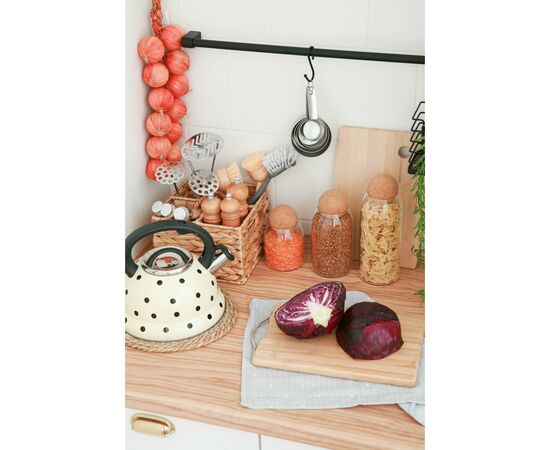 Набор банок 3 пр (450/700/1000мл) стеклянных для сыпучих продуктов Magistro «Эко», 5429706, изображение 7