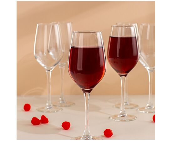 Набор бокалов для вина СЕЛЕСТ 6шт 350мл L5831, изображение 4