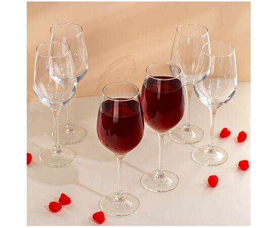 Набор бокалов для вина СЕЛЕСТ 6шт 350мл L5831, изображение 3