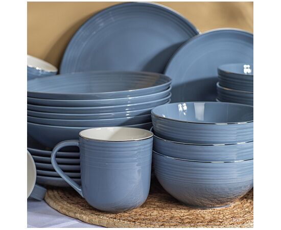 Тарелка десертная FIESTA дымчато-голубой 21см TDP711, изображение 2