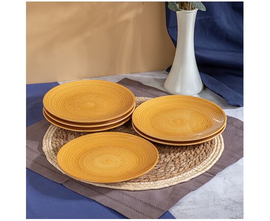 Тарелка десертная TWIST медовый 20см