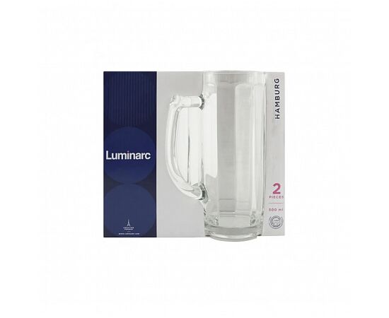 Набор кружек для пива 2шт 500мл ГАМБУРГ H5072, изображение 2