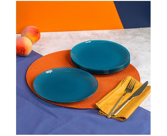 Тарелка десертная 20.5см СЕЛЕСТИ ТЮРКУАЗ V8789, изображение 3