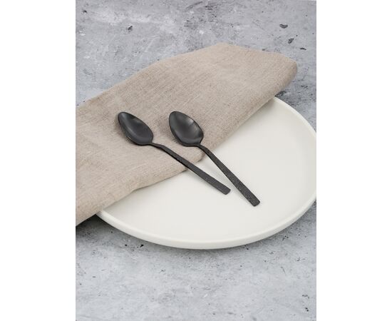 Ложка чайная ROCK BLACK 2шт DMC032, изображение 4