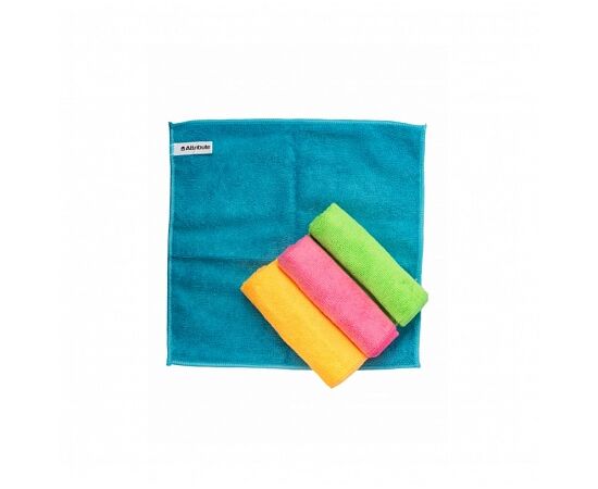 Салфетка 4шт Multi Colors из микрофибры ACA114