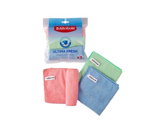 Салфетка 3шт Ultima Fresh из микрофибры ACP113, изображение 5