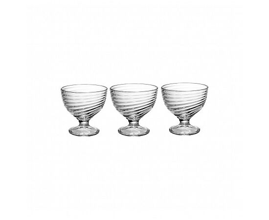 Набор креманок 3шт 290мл СВИРЛ H5068, изображение 3