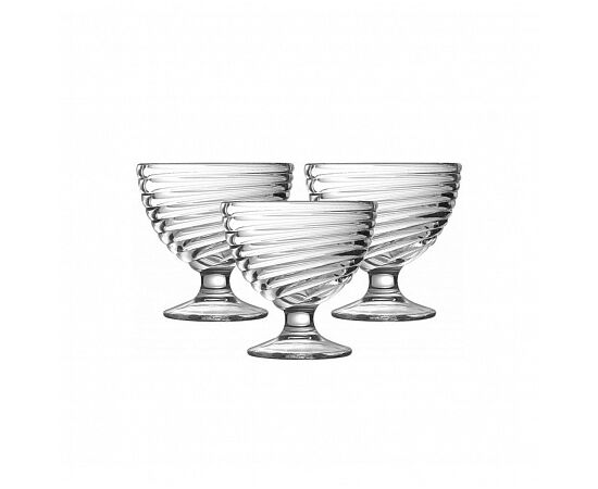 Набор креманок 3шт 290мл СВИРЛ H5068, изображение 2