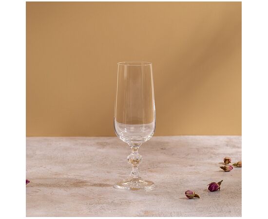 Набор фужеров для шампанского 180мл*6шт CLAUDIA CR180104CL, изображение 2