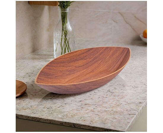 Блюдо MADERA NOCHE 31см лодочка APM222, изображение 2