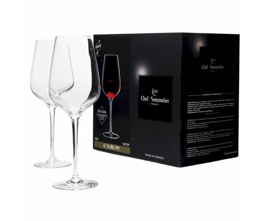 Набор бокалов для вина СЮБЛИМ 6шт 450мл N1739-1
