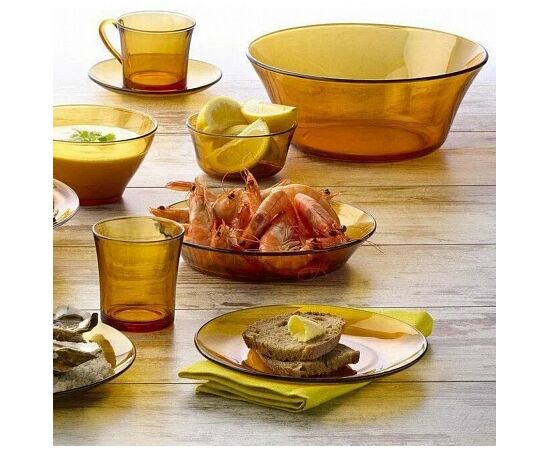 Салатник 23см LYS AMBER 2.2л 2008DF06C111, изображение 2