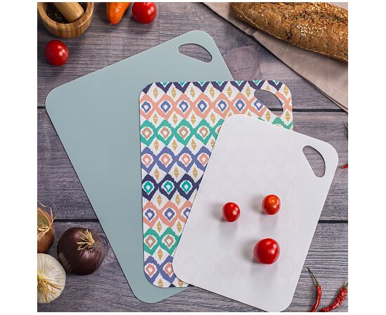 Набор досок разделочных 3шт SCANDINAVIA гибкие ASK010