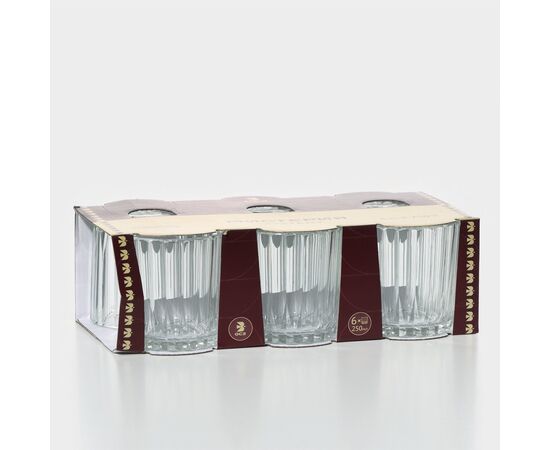 Набор стаканов 250мл 6шт низкий МИСТЕРИЯ 23C2347Y