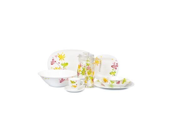 Набор Столовый  46 предмето CARINE CRAZY FLOWER N7094_N