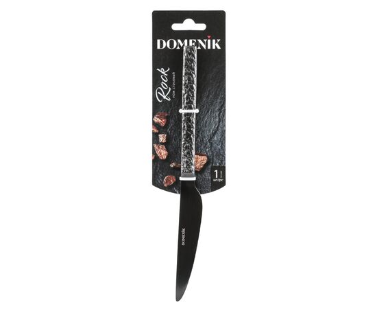 Нож столовый ROCK BLACK 1шт DMC033 Нож столовый ROCK BLACK 1шт DMC033