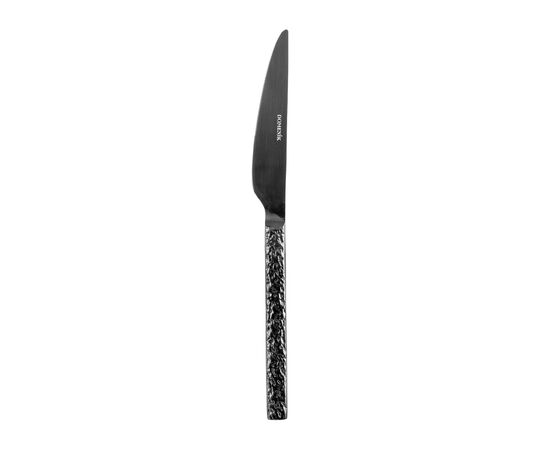 Нож столовый ROCK BLACK 1шт DMC033, изображение 2 Нож столовый ROCK BLACK 1шт DMC033, изображение 2