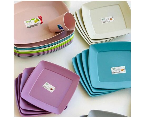 Тарелка десертная SERVICE 20.5см квадратная HL031290, изображение 2