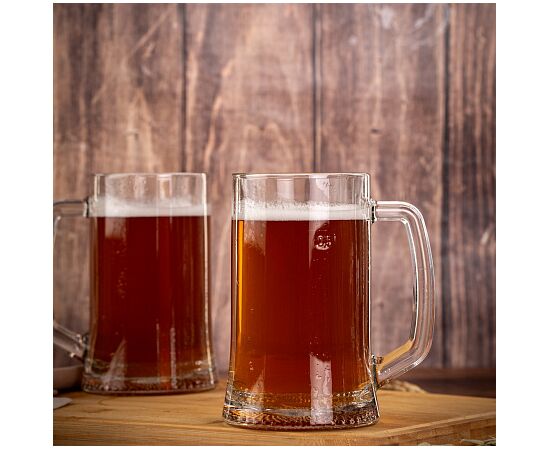 Набор кружек 500мл 2шт ВРЕМЯ ДЕГУСТАЦИЙ ПИВНАЯ КРУЖКА O0384